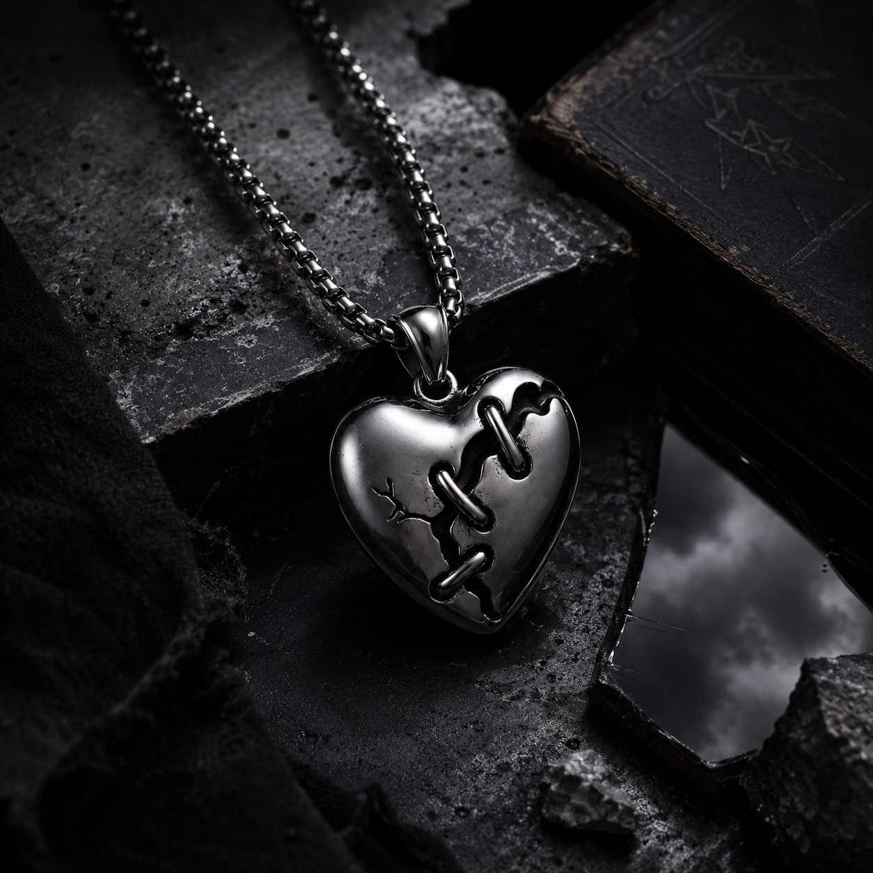 The Broken Stitch Heart
